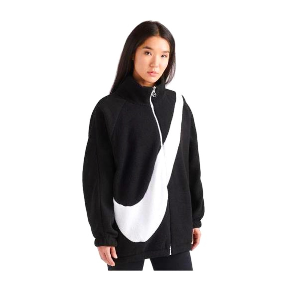 Womens Nike oversized REVERSIBLE Sherpa zip up!